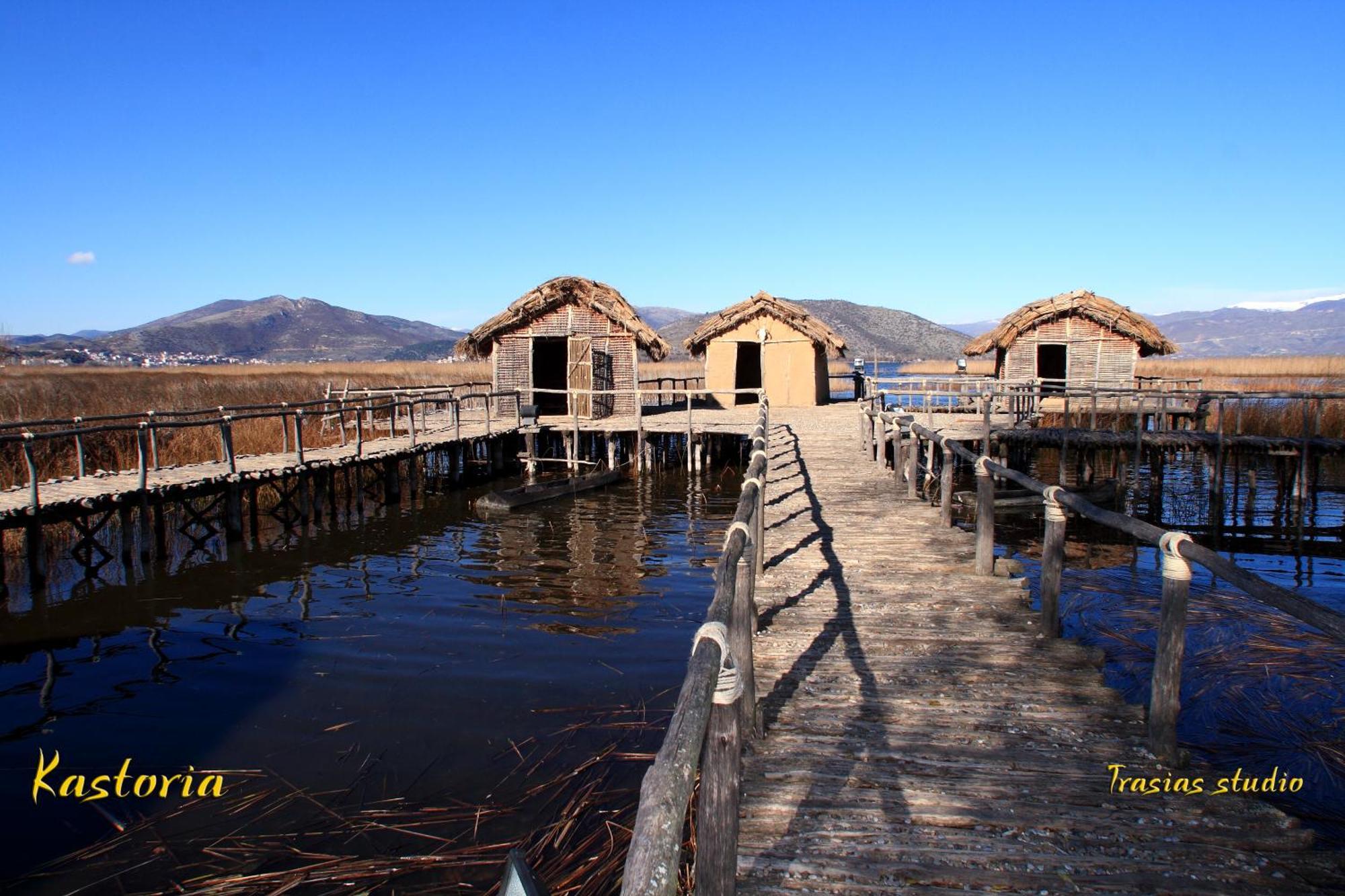 Villa Del Lago Boutique Hotel Кастория Экстерьер фото